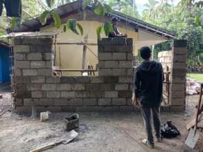 School building in progress