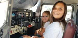 Checking out the aircraft