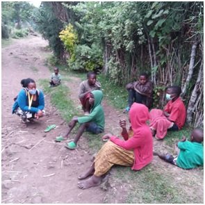 Picture 6 - listening to the children