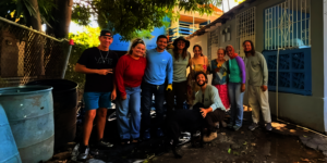 A visit to Esther's newly rebuilt home.