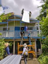 Galvalume panels were installed by our team