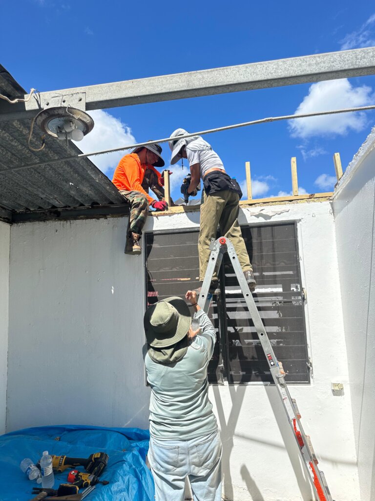 Rebuild Roofs & Train Carpenters in Puerto Rico