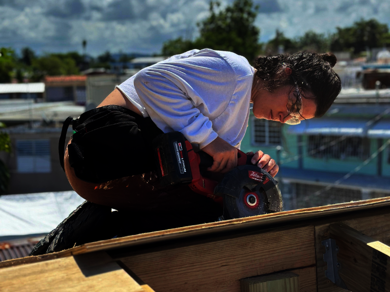 Rebuild Roofs & Train Carpenters in Puerto Rico