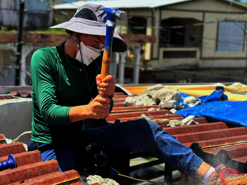 Rebuild Roofs & Train Carpenters in Puerto Rico