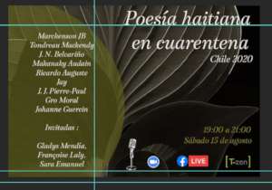 Virtual Recital of Haitian poetry in quarantine