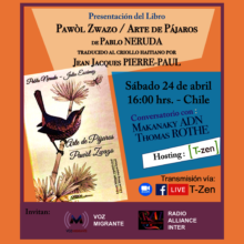 : Presentation of the book "Pawol Zwazo", a transl