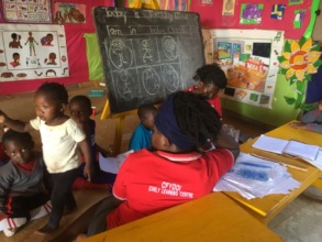 Outreach team for the teachers during one meeting