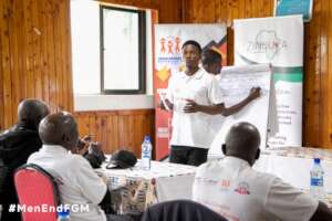 Participant from Kuria East male champions