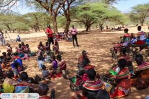 Community Dialogue with drought affected families