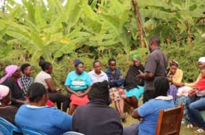 Community dialogue with women in Tharaka Nithi