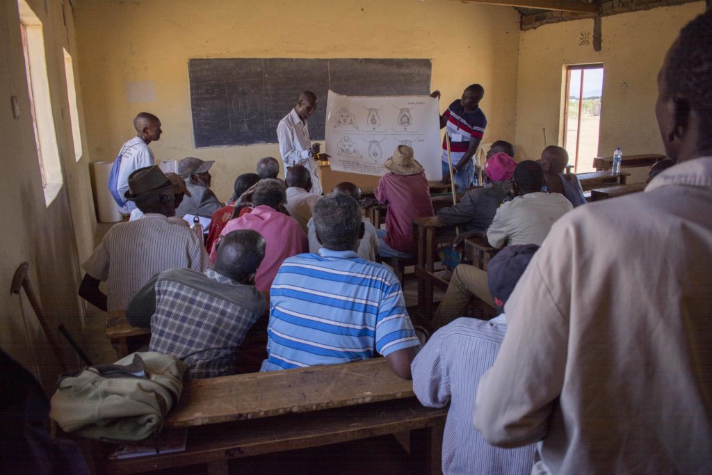 Training #MenEndFGM Champions in Kenya