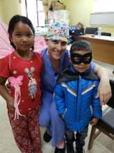 Dr. Jennifer and two children