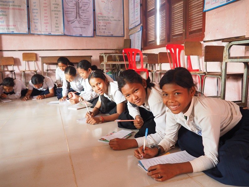 Empowering Cambodian Girls with Health Education