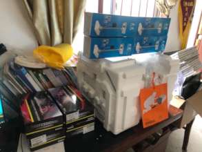 Donation to Tian Li Elementary School in Jiangxi