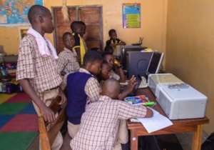 Students In The Computer Room