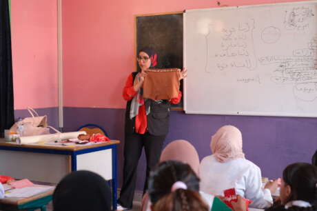 Stop Period Poverty for Girls in Morocco