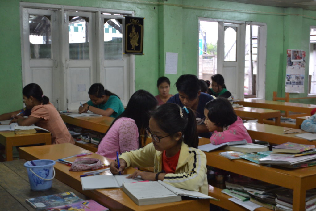 Educating girls from Myanmar affected by conflict