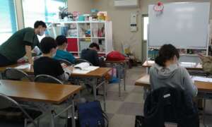 Students in the classroom