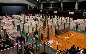 Provided evacuation center management