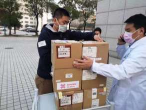 Distributing to Chinese hospital