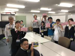 Medical facility with newly received supplies