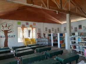 AAI sponsored school library waiting for students