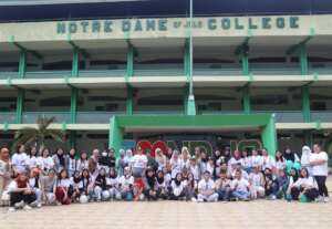 Psychology students and teachers at Notre Dame