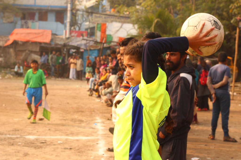 Young girls' fight for equality through sports