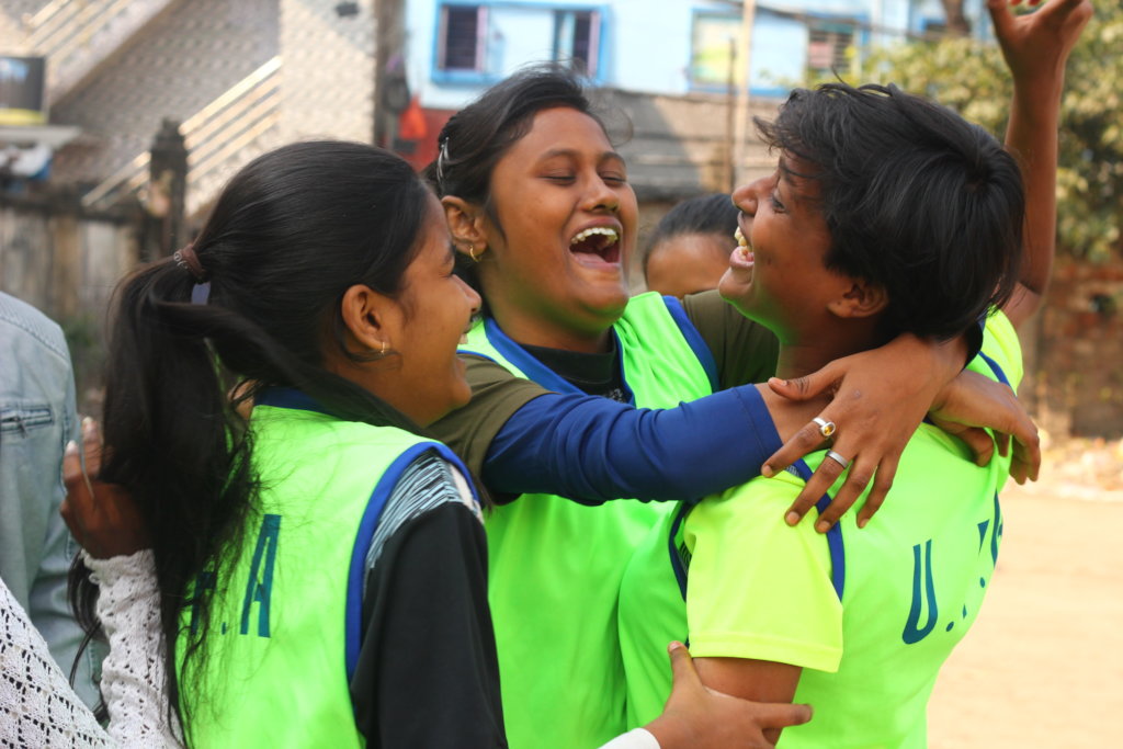 Young girls' fight for equality through sports