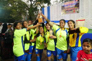 Young girls' fight for equality through sports