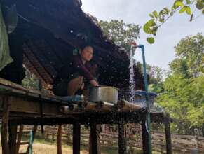 Myanmar beneficiaries now get water to their homes