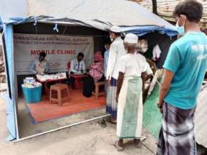 Mobile clinic in Bangladesh