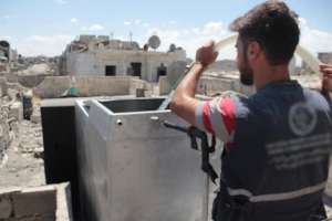 Supporting clean water in Syria