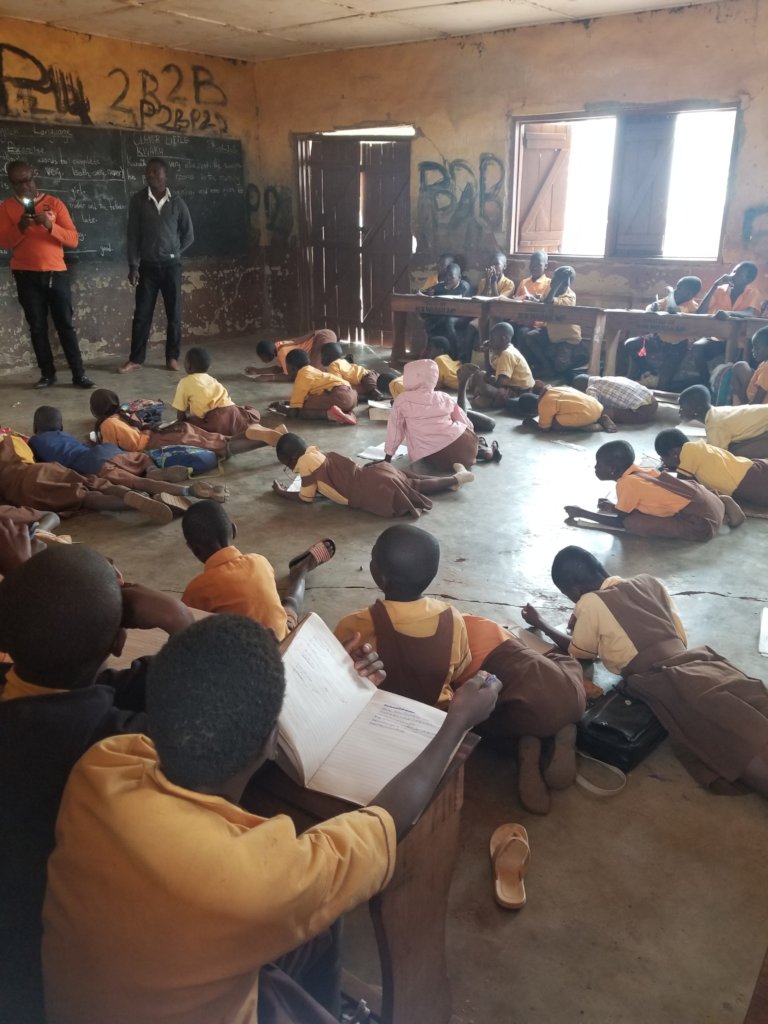 Help provide school furniture for children, Ghana.