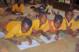 Help provide school furniture for children, Ghana.