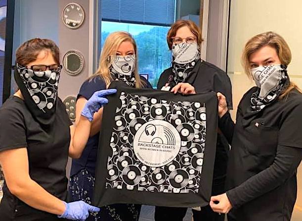 Dr. Neyman's team sporting BCF bandanas!