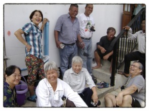 Seniors at Joy House photo workshop