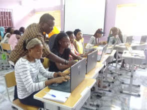 Cross-section of the web development team