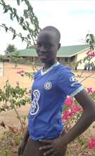 Joyce at school in Kit, Juba, South Sudan