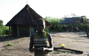 Marta Ikai, a beneficiary living in Omilling