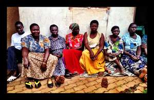 Women in Hope Ofiriha's microloan group