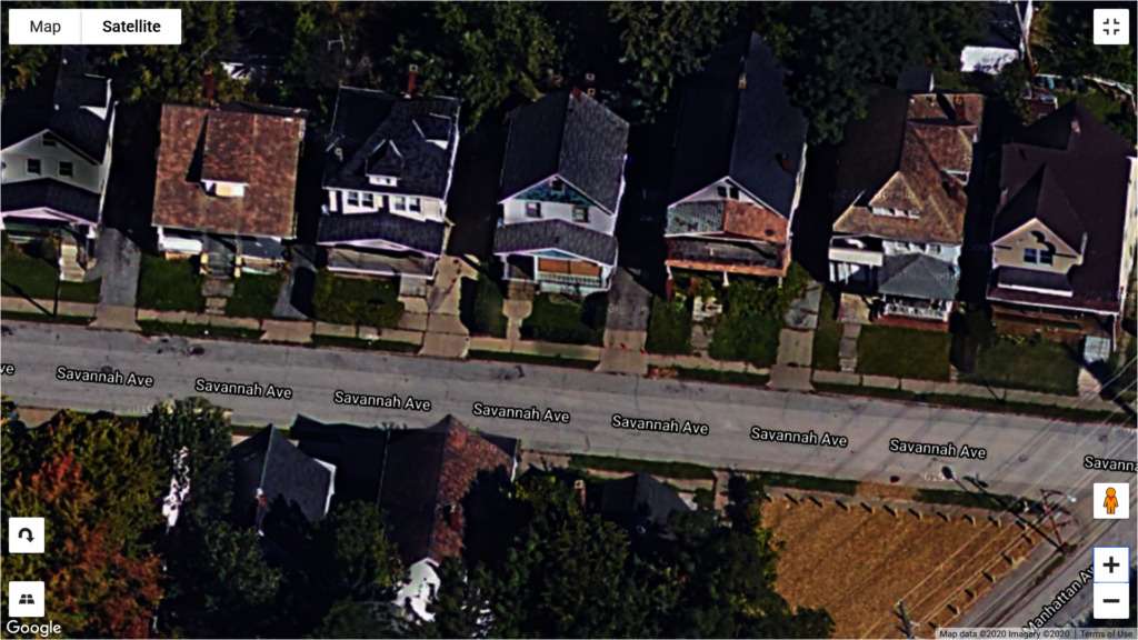 The Green Triangle - East Cleveland Ohio