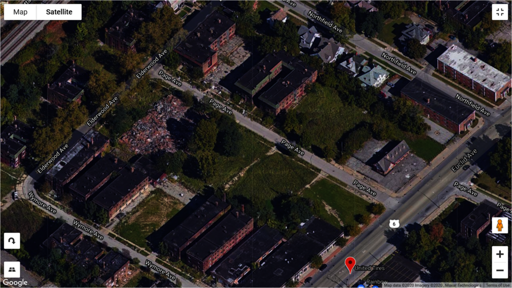 The Green Triangle - East Cleveland Ohio