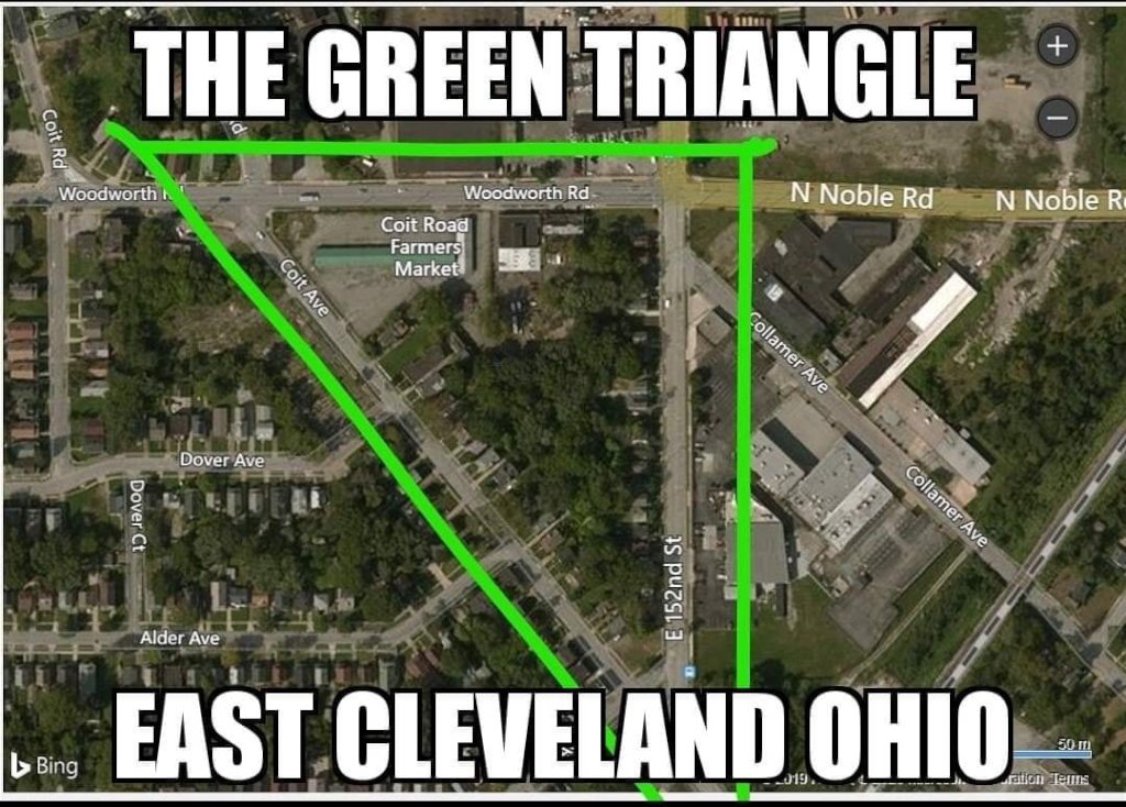 The Green Triangle - East Cleveland Ohio