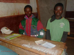 Inside, waiting for the test to start