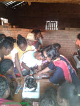 Seeing the sewing machine in action