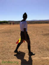 Umpire in the womens final game