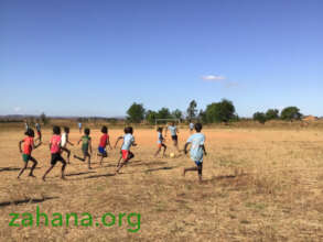 Chasing the soccer ball again
