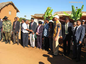 Visiting representatives and politicians