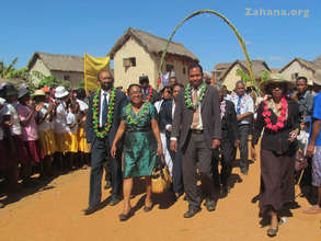Dignitaries arriving for the inauguration